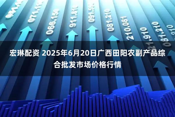 宏琳配资 2025年6月20日广西田阳农副产品综合批发市场价格行情
